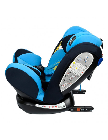 Scaun Auto Riola plus Isofix Crocodile Blue 0 36 kg pozitie