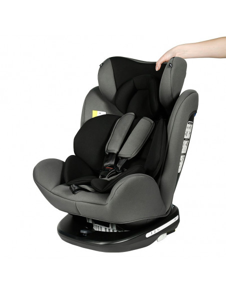 Scaun Auto Tweety Grey cu Isofix rotativ 360 grade Crocodile 0