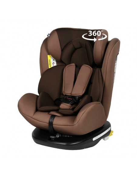Scaun Auto Tweety Coffee cu Isofix rotativ 360 grade Crocodile