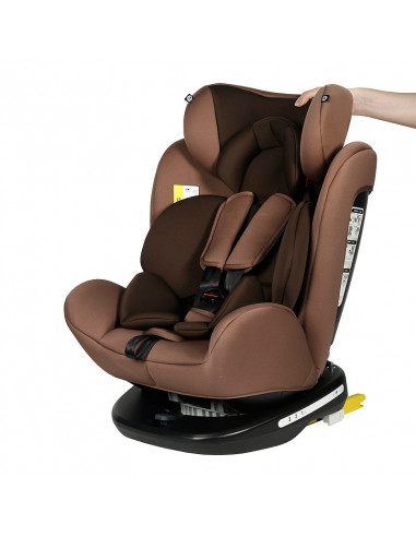 Scaun Auto Tweety Coffee cu Isofix rotativ 360 grade Crocodile