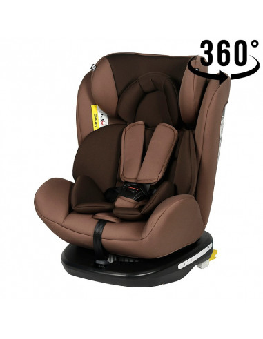 Scaun Auto Tweety Coffee cu Isofix rotativ 360 grade Crocodile