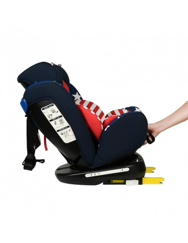 Scaun Auto Tweety Captain America cu Isofix rotativ 360 grade