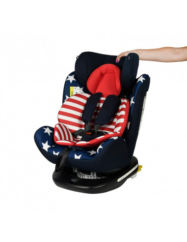Scaun Auto Tweety Captain America cu Isofix rotativ 360 grade