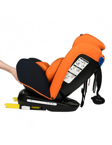 Scaun Auto Tweety Orange cu Isofix rotativ 360 grade Crocodile