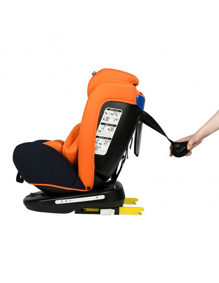 Scaun Auto Tweety Orange cu Isofix rotativ 360 grade Crocodile