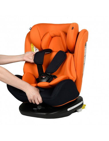Scaun Auto Tweety Orange cu Isofix rotativ 360 grade Crocodile