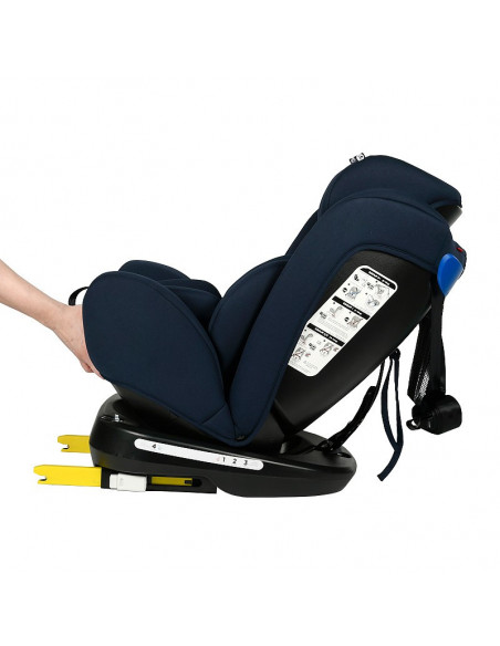 Scaun Auto Tweety DarkBlue cu Isofix rotativ 360 grade