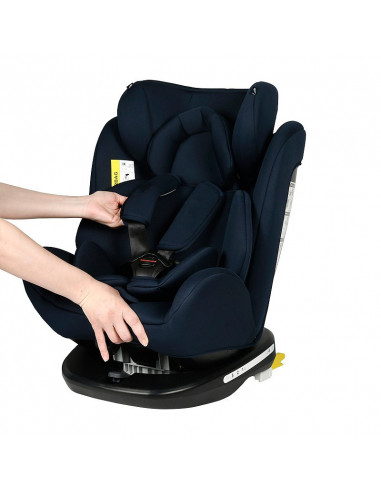 Scaun Auto Tweety DarkBlue cu Isofix rotativ 360 grade