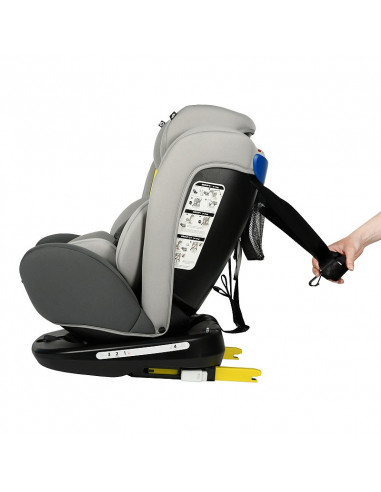 Scaun Auto Tweety DuoGrey cu Isofix rotativ 360 grade Crocodile