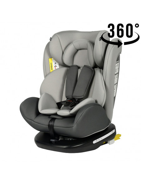Scaun Auto Tweety DuoGrey cu Isofix rotativ 360 grade Crocodile