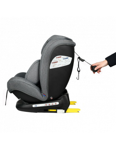Scaun Auto Ruby Deluxe cu ISOFIX 0 36 kg, pozitie somn 137