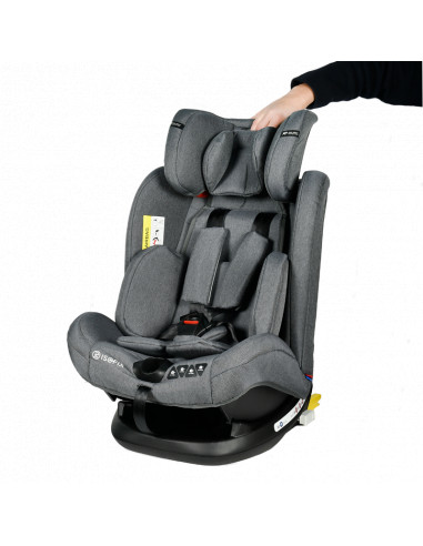 Scaun Auto Ruby Deluxe cu ISOFIX 0 36 kg, pozitie somn 137