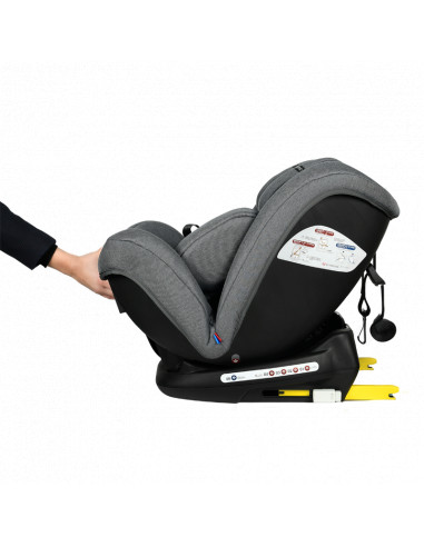 Scaun Auto Ruby Deluxe cu ISOFIX 0 36 kg, pozitie somn 137