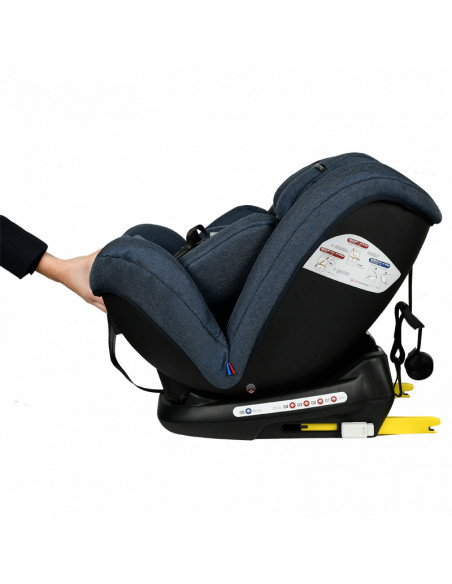 Scaun Auto Ruby Deluxe cu ISOFIX 0 36 kg, pozitie somn 137