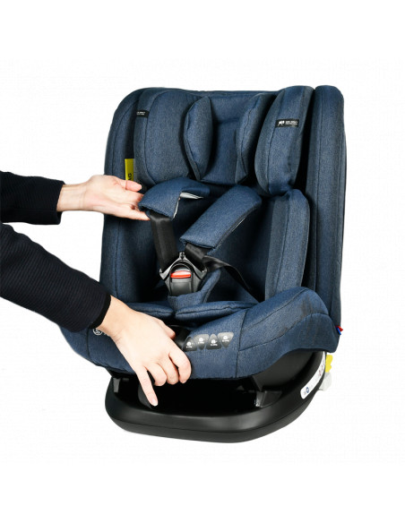 Scaun Auto Ruby Deluxe cu ISOFIX 0 36 kg, pozitie somn 137