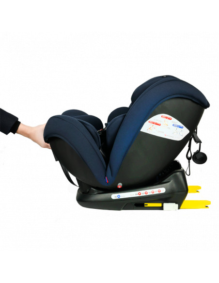 Scaun Auto Ruby Deluxe cu ISOFIX 0 36 kg, pozitie somn 137