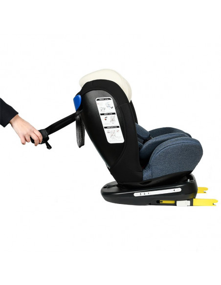 Scaun Auto Tweety BlueJeans cu Isofix rotativ 360 grade 0 36 kg