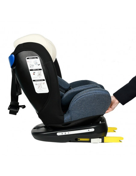 Scaun Auto Tweety BlueJeans cu Isofix rotativ 360 grade 0 36 kg