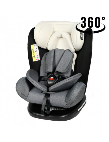 Scaun Auto Tweety GreyJeans cu Isofix rotativ 360 grade 0 36 kg