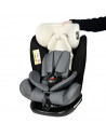 Scaun Auto Tweety GreyJeans cu Isofix rotativ 360 grade 0 36 kg
