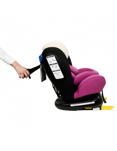 Scaun Auto Tweety Mandara Purple cu Isofix rotativ 360 grade 0