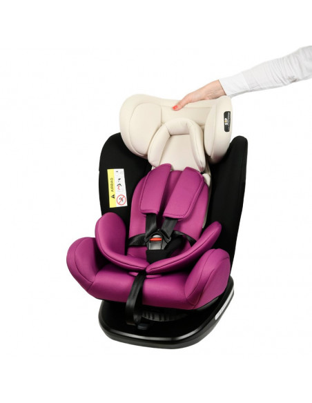 Scaun Auto Tweety Mandara Purple cu Isofix rotativ 360 grade 0