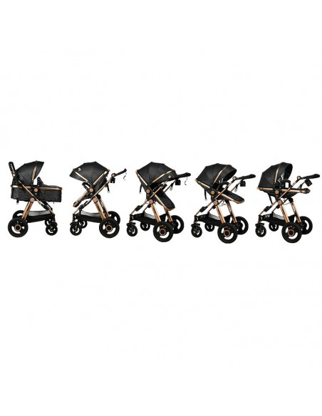 Carucior 2 in 1 reversibil S-18 Buf Boof Dark Grey 0 36