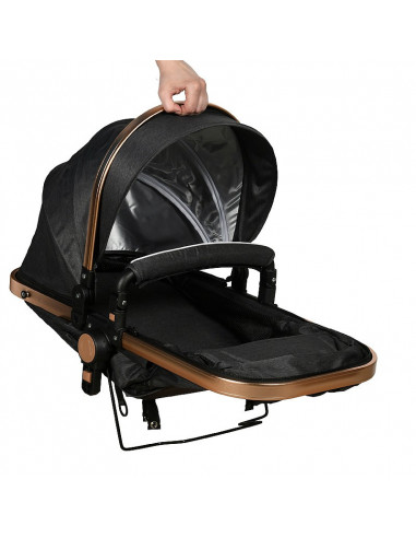 Carucior 2 in 1 reversibil S-18 Buf Boof Dark Grey 0 36
