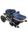 Carucior 2 in 1 reversibil S-18 Crocodile Blue 0 36