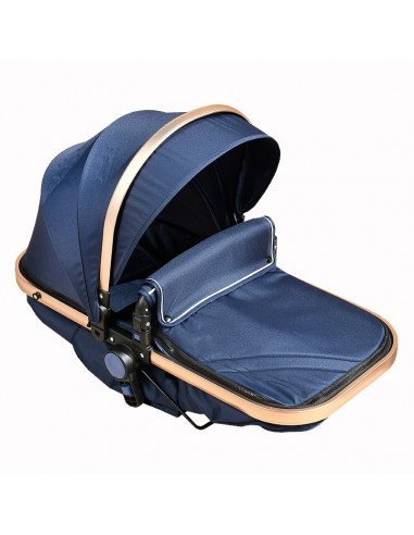Carucior 2 in 1 reversibil S-18 Crocodile Blue 0 36