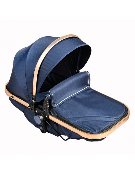 Carucior 2 in 1 reversibil S-18 Crocodile Blue 0 36