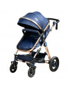 Carucior 2 in 1 reversibil S-18 Crocodile Blue 0 36