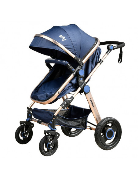 Carucior 2 in 1 reversibil S-18 Crocodile Blue 0 36
