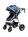 Carucior 2 in 1 reversibil S-18 Crocodile Blue 0 36