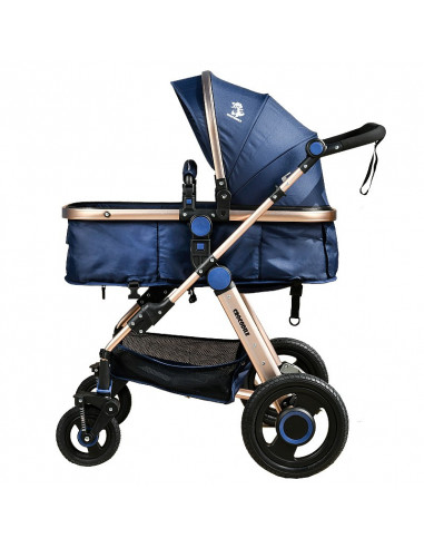Carucior 2 in 1 reversibil S-18 Crocodile Blue 0 36