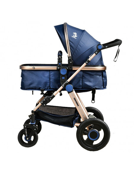 Carucior 2 in 1 reversibil S-18 Crocodile Blue 0 36