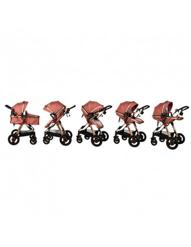 Carucior 2 in 1 reversibil S-18 Buf Boof Linen Pink 0 36
