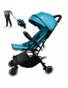 Carucior sport usor X-3 U-Rock turcoaz 0- 36 luni 175 grade
