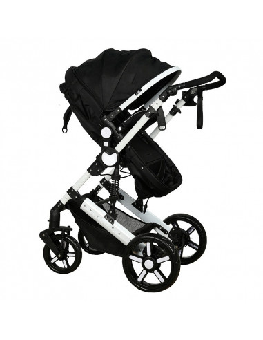 Carucior 2 in 1 reversibil X2 Black 0 36 luni Buf Boof,X2Black