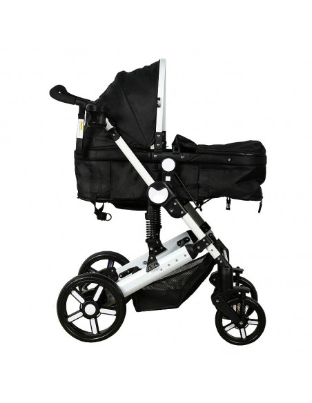 Carucior 2 in 1 reversibil X2 Black 0 36 luni Buf Boof,X2Black