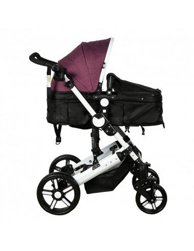 Carucior 2 in 1 reversibil X2 Purple 0 36 luni