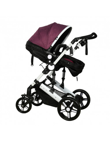 Carucior 2 in 1 reversibil X2 Purple 0 36 luni