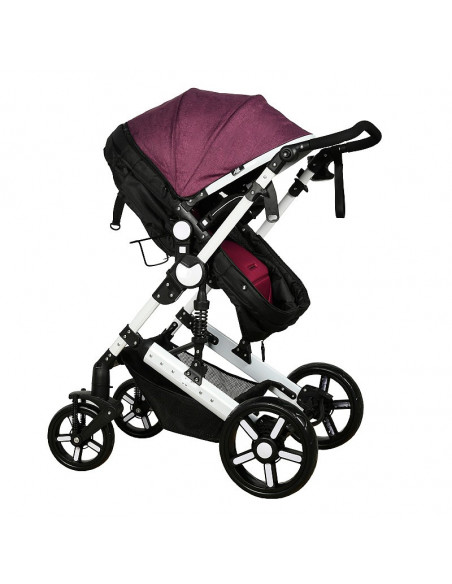 Carucior 2 in 1 reversibil X2 Purple 0 36 luni
