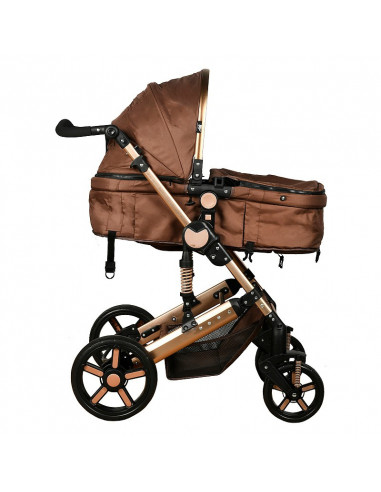 Carucior 2 in 1 reversibil X2 Chocolate Gold 0 36 luni Buf