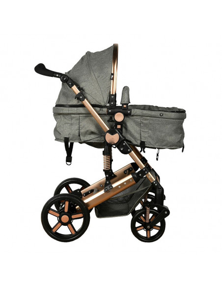 Carucior 2 in 1 reversibil X-2 Grey Gold 0 36 luni Buf