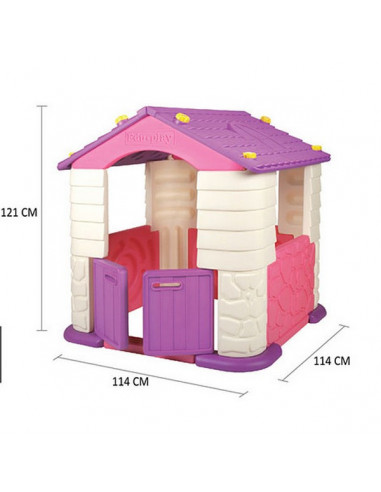 Casuta copii violet Edu Play,PH-7328V