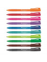 FC247201,ROLLER 1MM SEMI-GEL CX COLOUR SET 10 FABER-CASTELL