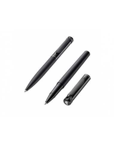 9473120,Set Stola I Pix+Roller Corp Aluminiu negru Mat/Lucios