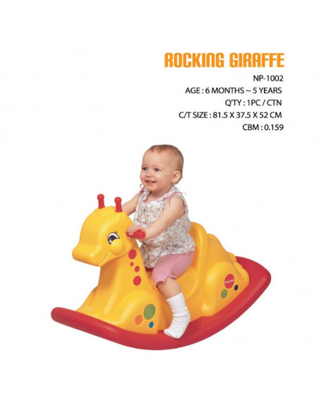 Balansoar Rocking Giraffe Edu Play,NP-1002 Balansoar Rocking Giraffe Edu Play,NP-1002