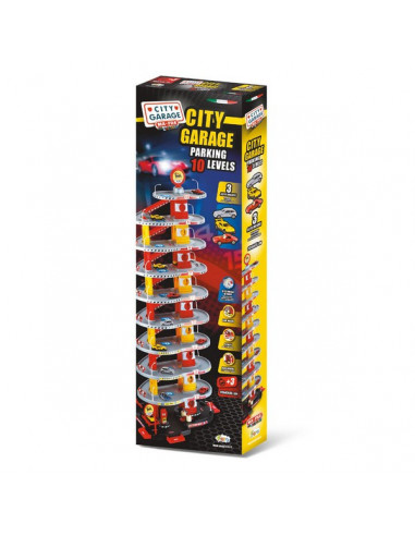 Garaj 10 nivele cu 3 masinute incluse Faro,710